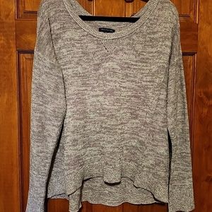 American Eagle Outfitters Woman's size XL knit oversized metallic sweater NWT